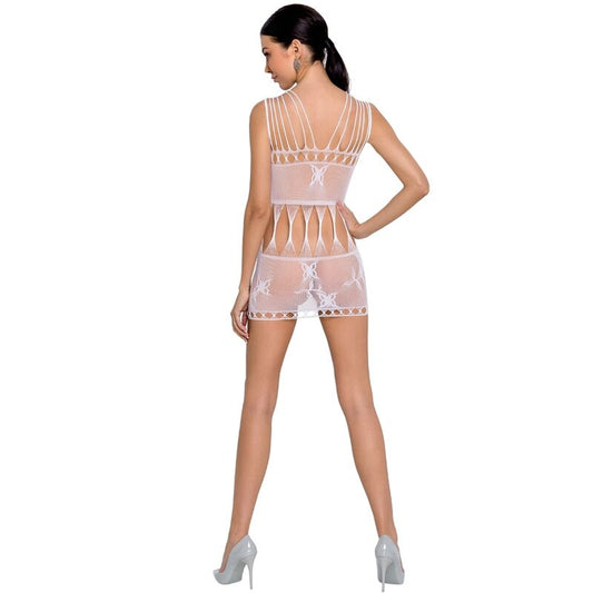 Passion Woman Passion - Woman Bs090 White Bodystocking One Size