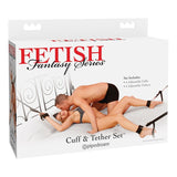Pipedreams Fetish Fantasy Cuff And Tether Set