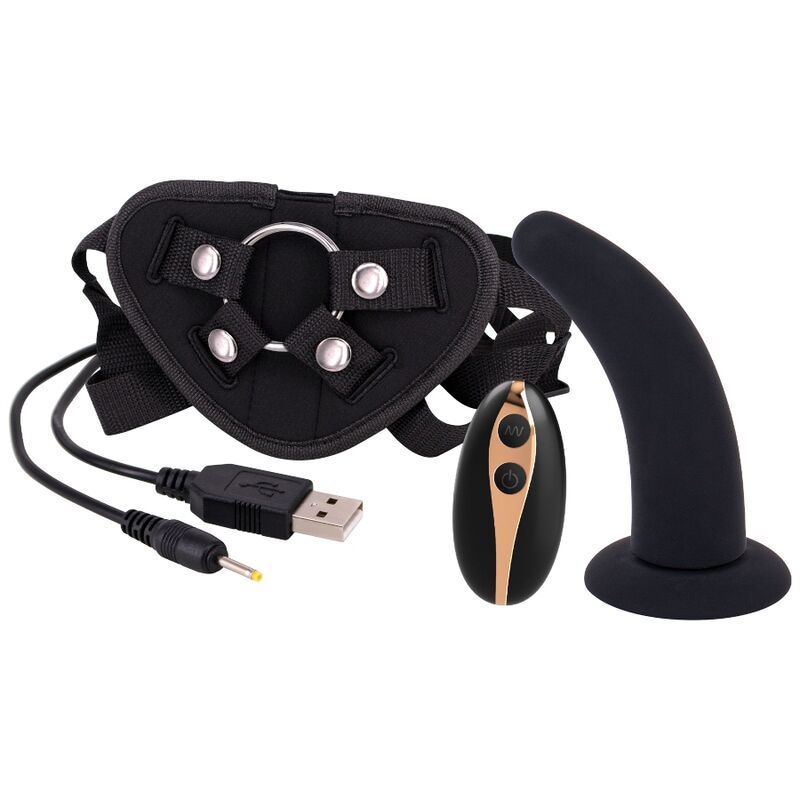 Seven Creations Strap On Harness With Dildo 125 Cm