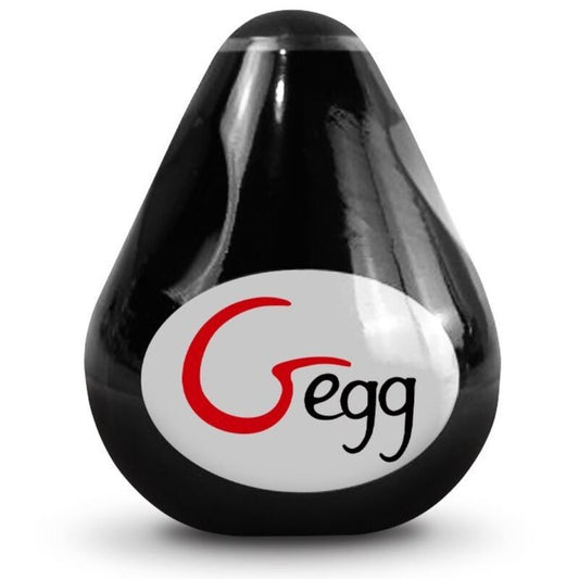 G-Vibe Reusable Textured Masturbator Egg Black