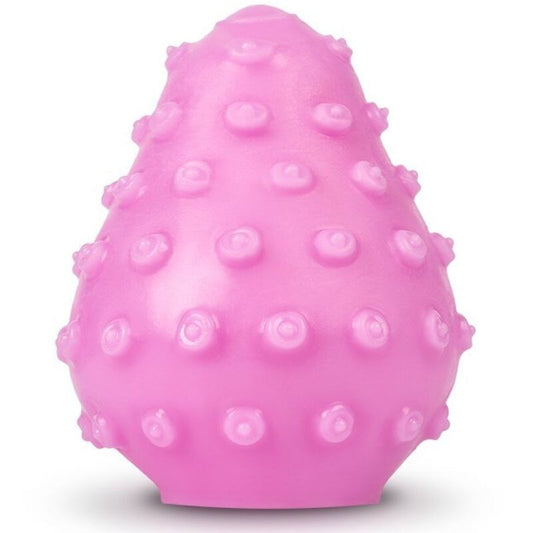 G-Vibe Reusable Textured Masturbator Egg Pink