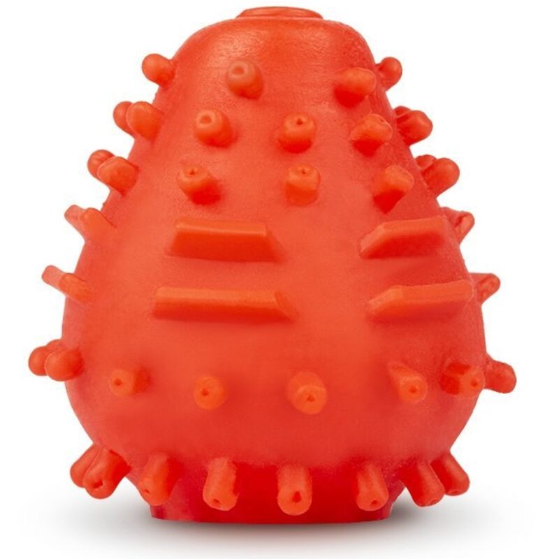 G-Vibe Reusable Textured Masturbator Egg Red