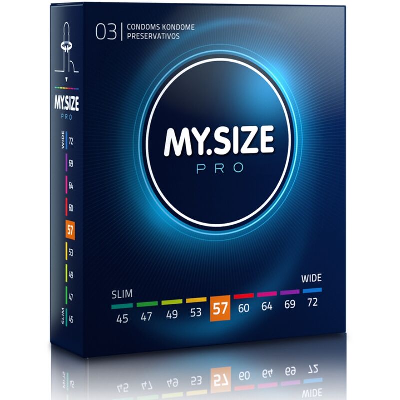 My Size Pro My Size - Pro Condoms 57 Mm 3 Units