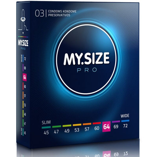 My Size Pro My Size - Pro Condoms 64 Mm 3 Units
