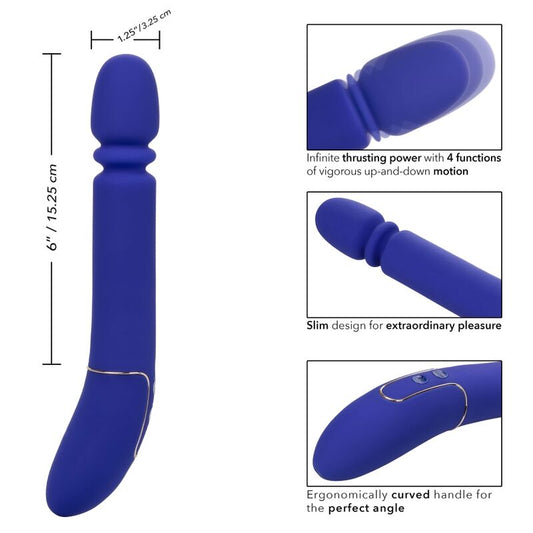Calexotics Shameless Slim Thumper - Blue
