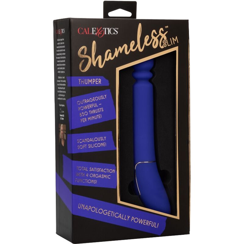 Calexotics Shameless Slim Thumper - Blue