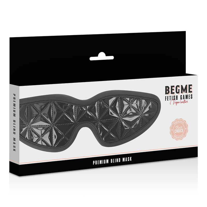 Begme Black Edition Begme -  Black Edition Premium Blind Mask  With Neoprene Lining