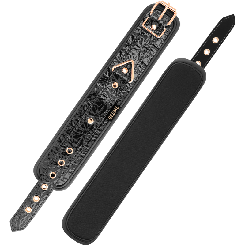 Begme Black Edition Begme -  Black Edition Premium Handcuffs With Neoprene Lining