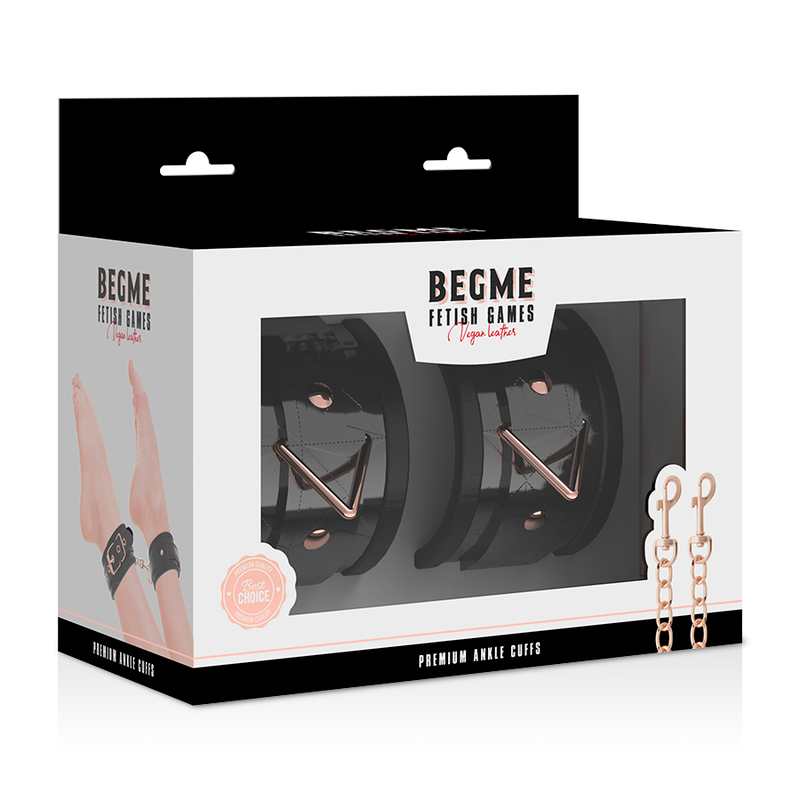 Begme Black Edition Begme - Black Edition Premium Ankle Cuffs With Neoprene Lining