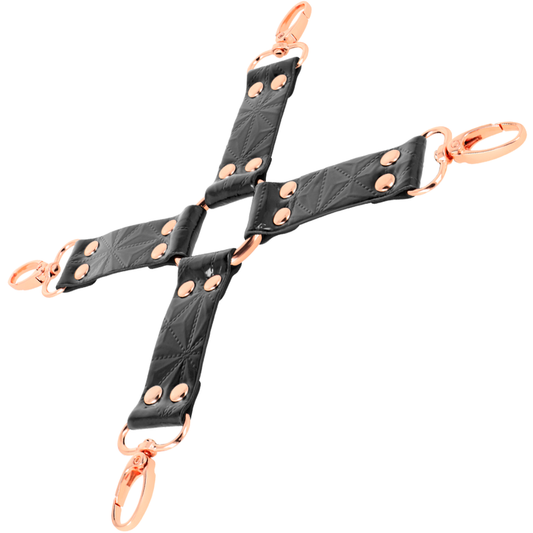 Begme Black Edition Begme - Black Edition Vegan Leather Hog Tie