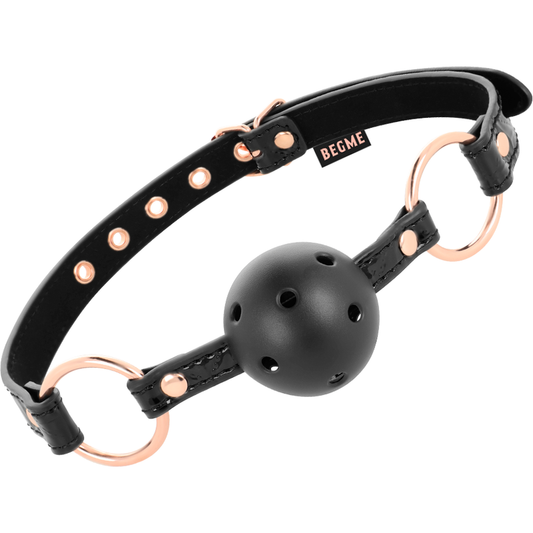 Begme Black Edition Begme - Black Edition Ball Gag Vegan Leather