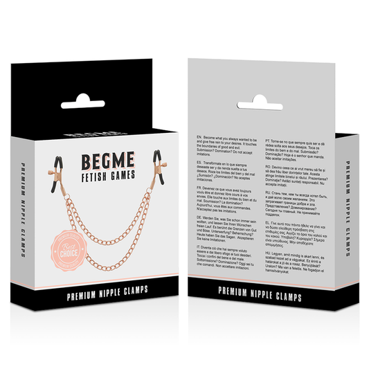 Begme Black Edition Begme - Black Edition Premium Nipple Clamps