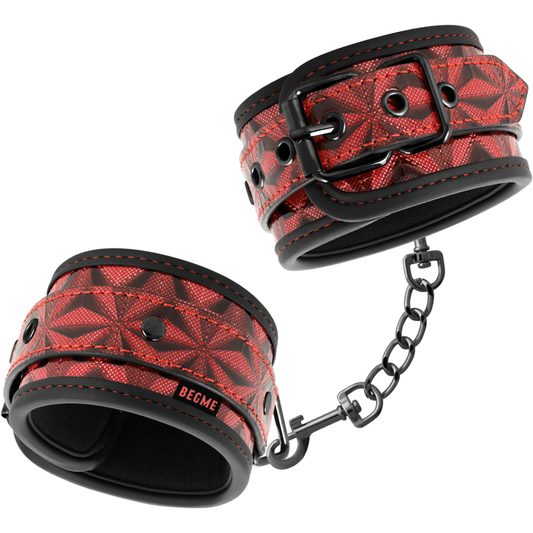 Begme Red Edition Begme - Red Edition Premium Handcuffs With Neoprene Lining