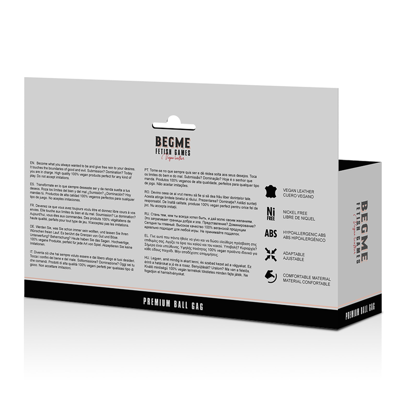 Begme Red Edition Begme - Red Edition Vegan Leather Jaw