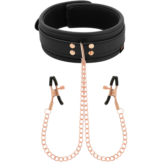 Coquette Fantasy Coquette Chic Desire - Fantasy Nipple Clamp Necklace With Neoprene Lining