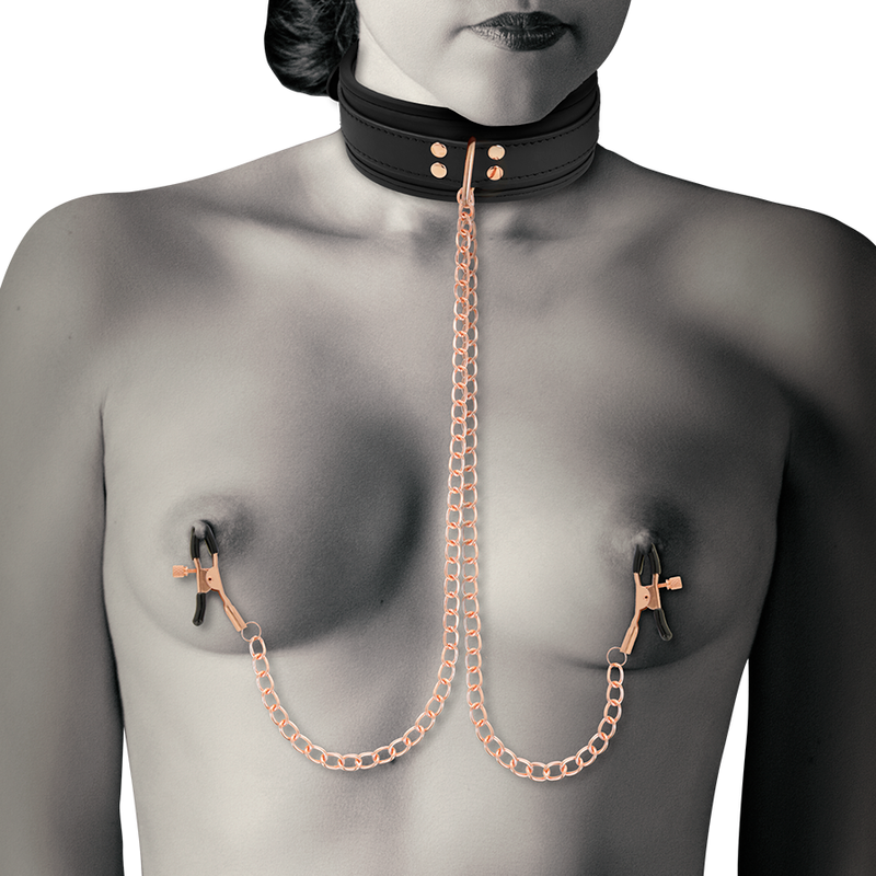 Coquette Fantasy Coquette Chic Desire - Fantasy Nipple Clamp Necklace With Neoprene Lining