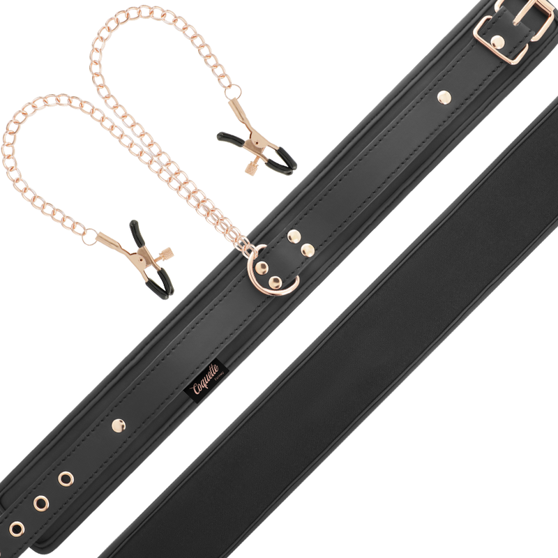 Coquette Fantasy Coquette Chic Desire - Fantasy Nipple Clamp Necklace With Neoprene Lining