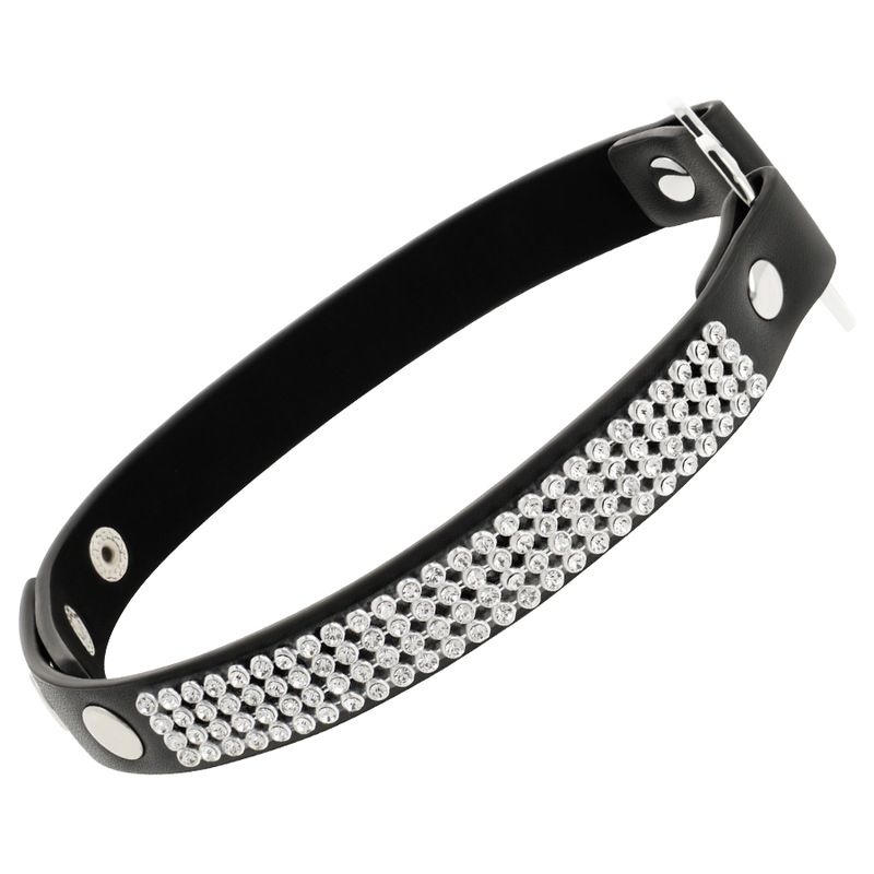 Coquette Accessories Coquette Chic Desire - Vegan Leather Choker With Heart