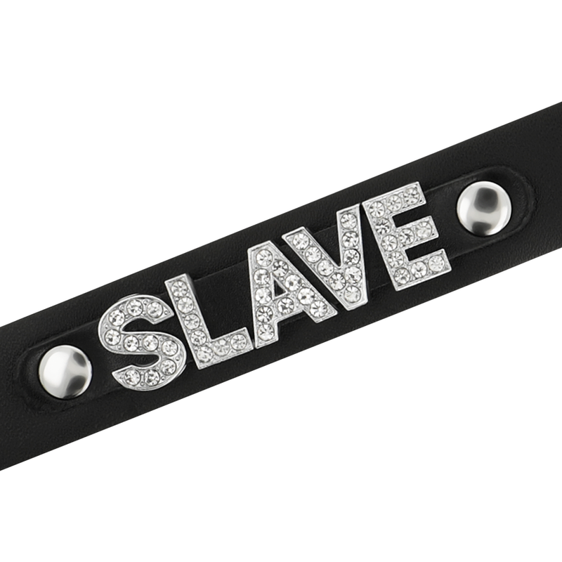 Coquette Accessories Coquette Chic Desire - Slave Vegan Leather Choker