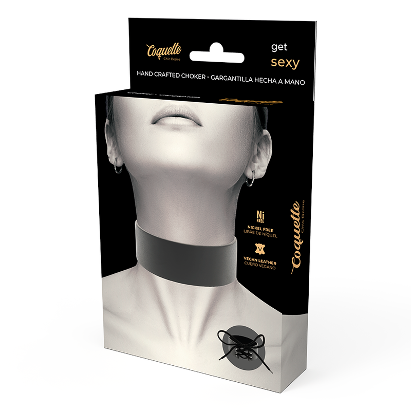 Coquette Accessories Coquette Chic Desire - Vegan Leather Choker