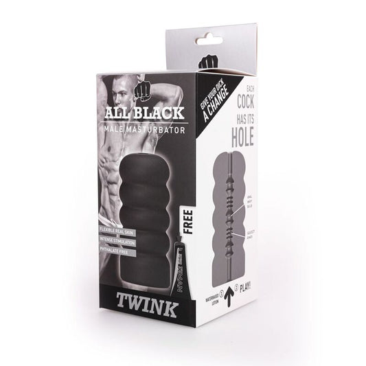 All Black Masturbator Twink