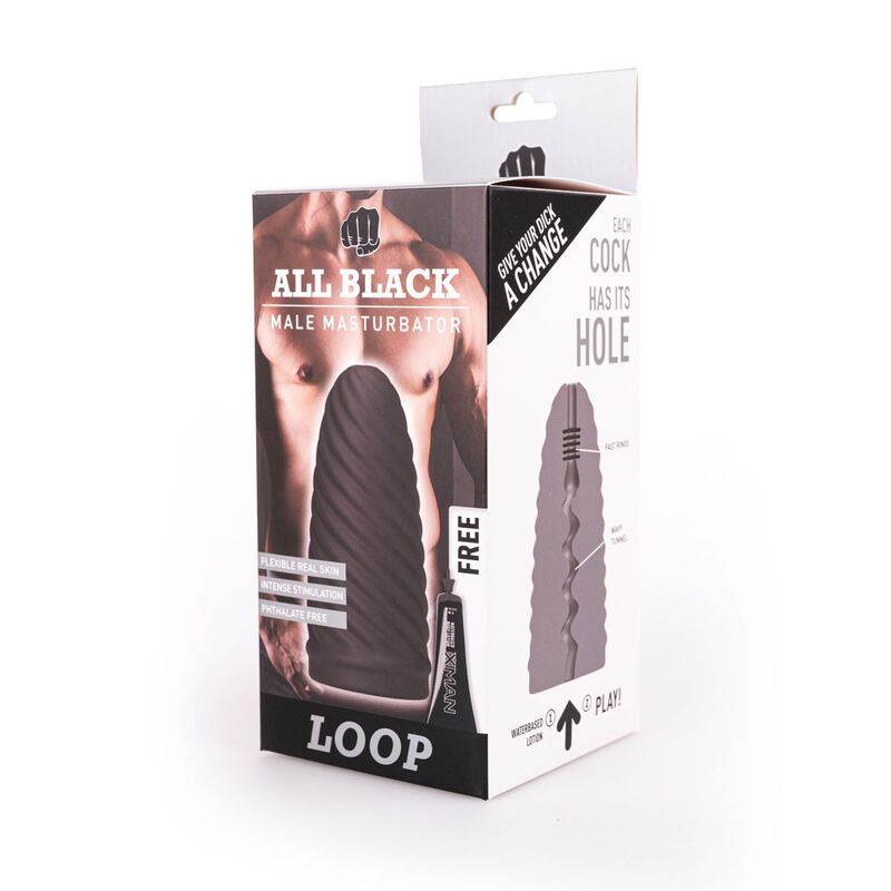All Black Masturbator Loop Model 1