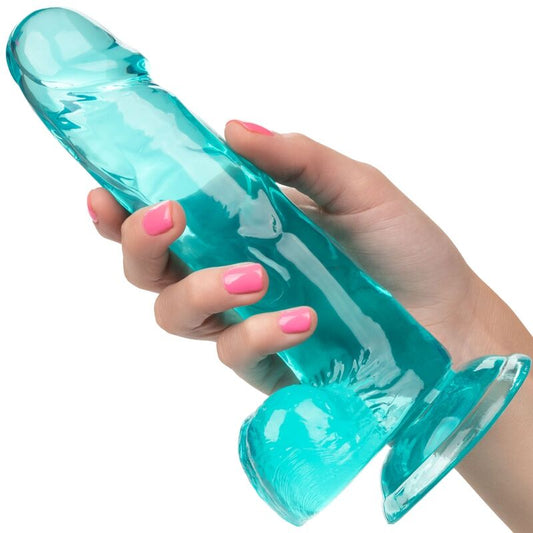 Calexotics Size Queen Dildo Blue 15.3 Cm