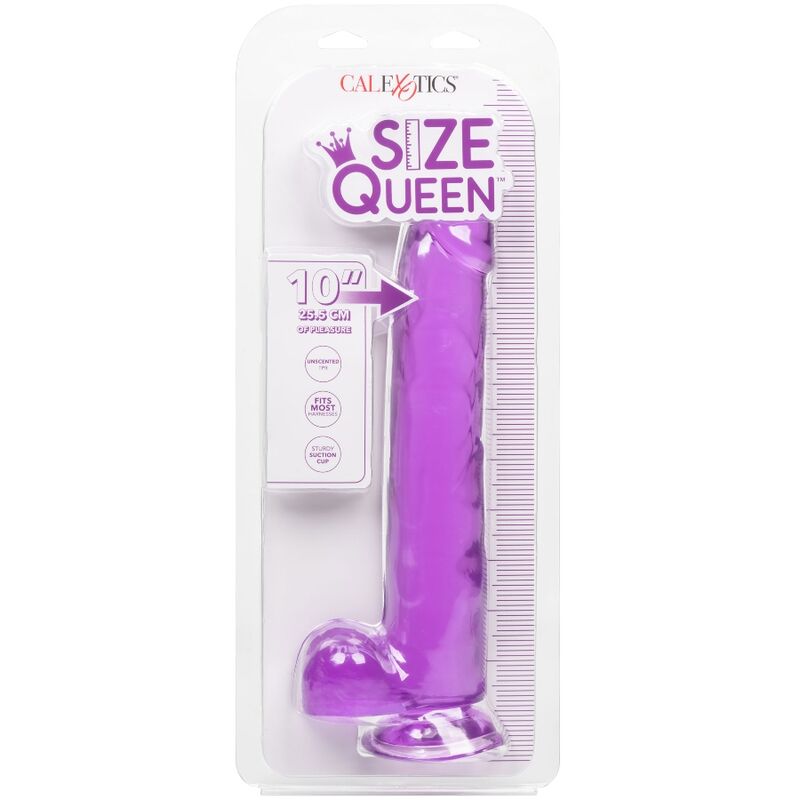 Calexotics Size Queen Dildo Purple 25.5 Cm