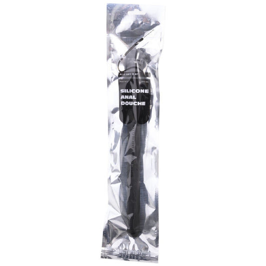 All Black Mega Ripple Shower Anal Silicone 28.5 Cm