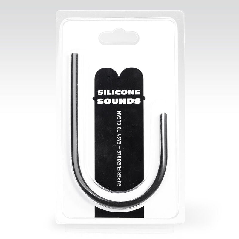 All Black 10 Mm Silicone Urethral Probe