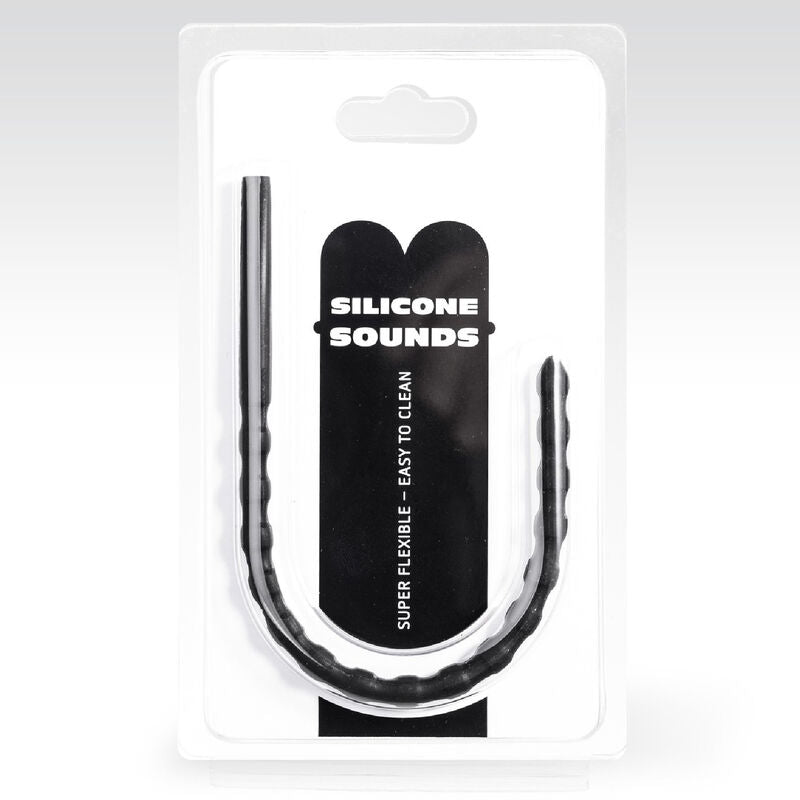 All Black 6/8 Mm Silicone Urethral Probe