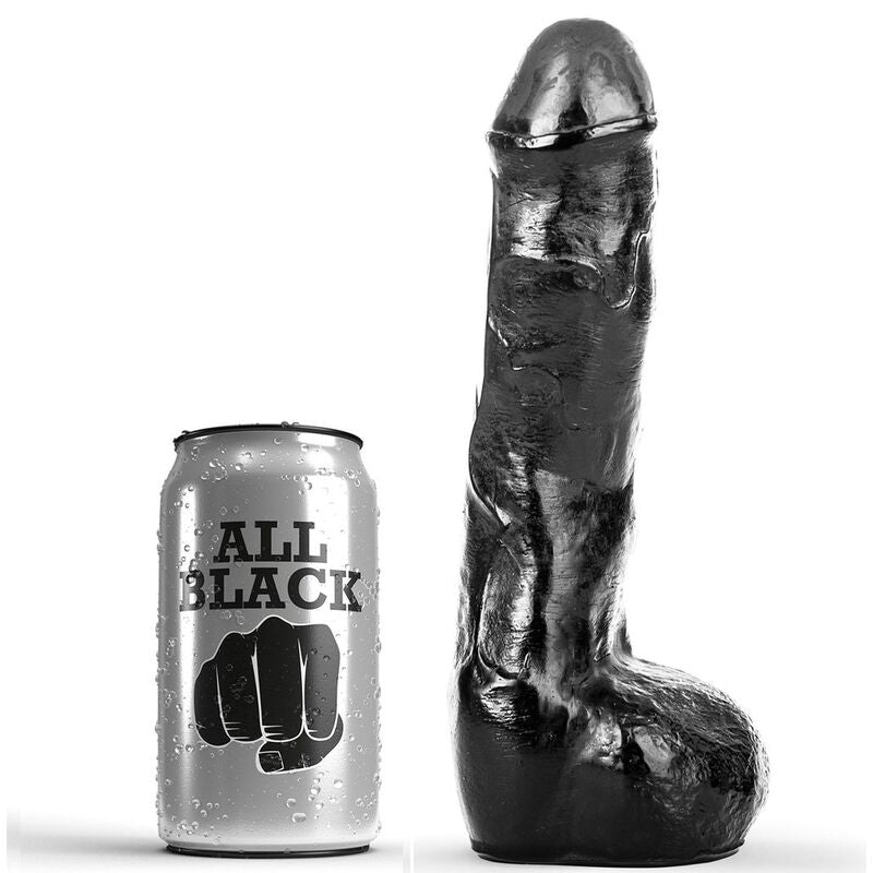 All Black Pene Realistic Anal 20 Cm