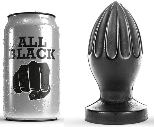 All Black Plug Anal 12 Cm