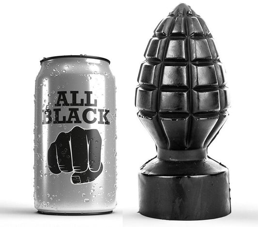 All Black Plug Anal 14 Cm