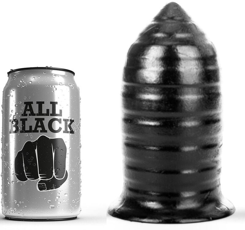 All Black Anal Plug 16 Cm