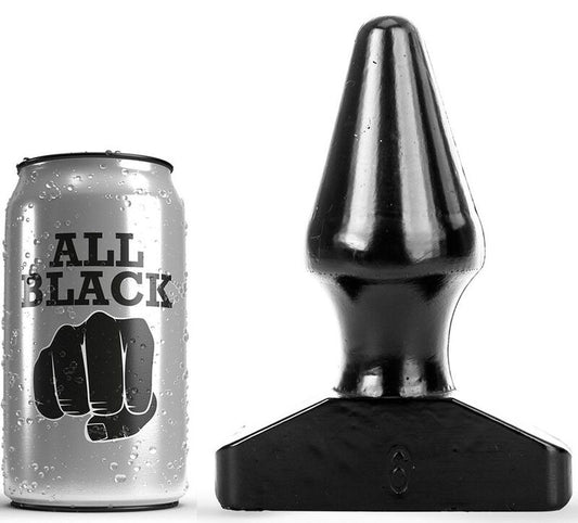 All Black Plug Anal 15,5 Cm