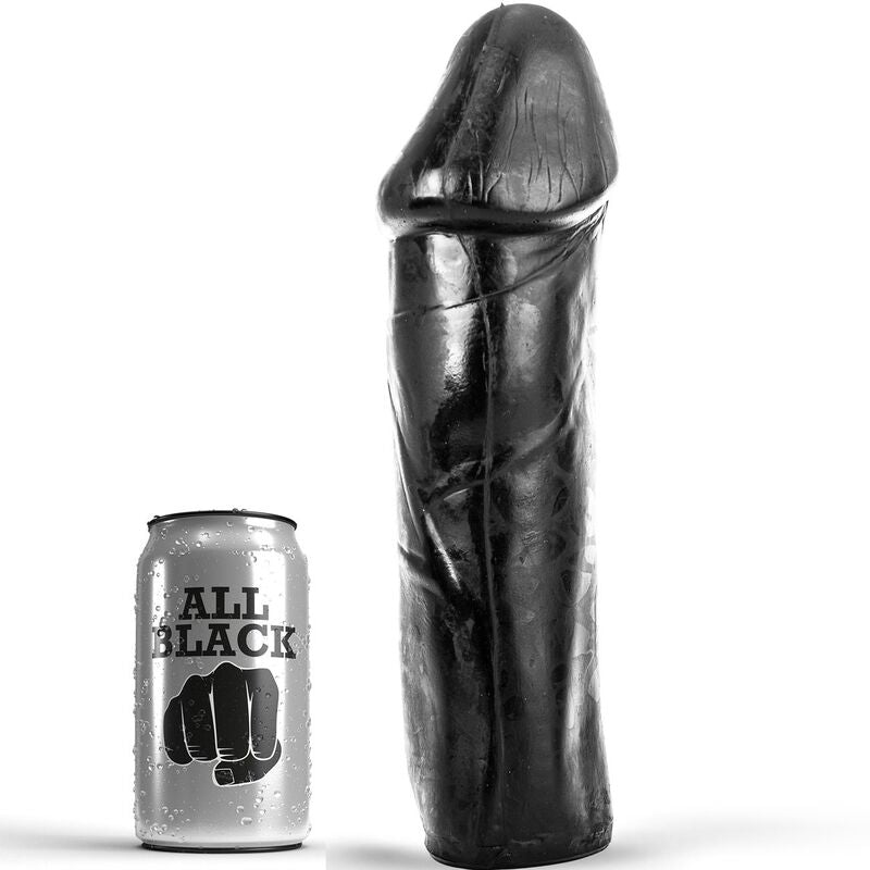 All Black Dong 28 Cm Without Testicles