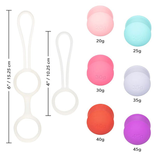 Calexotics She-Ology Set Bolas Kegel Intercambiables