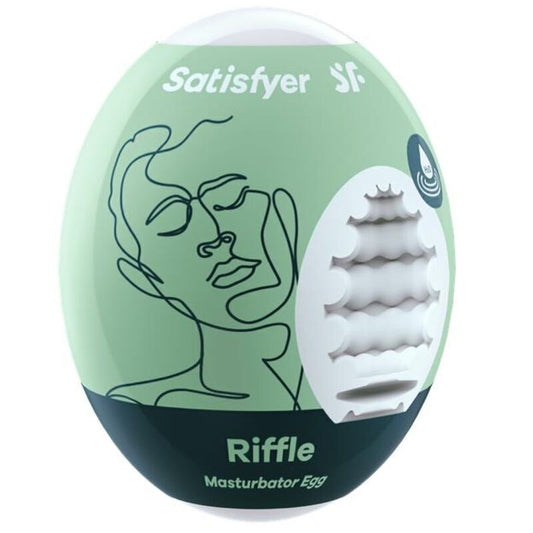 Satisfyer Masturbator Egg Single Riffle