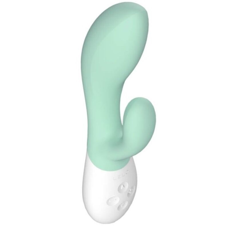Lelo Ina 3 Green Rabbit Vibrator Luxury Seaweed