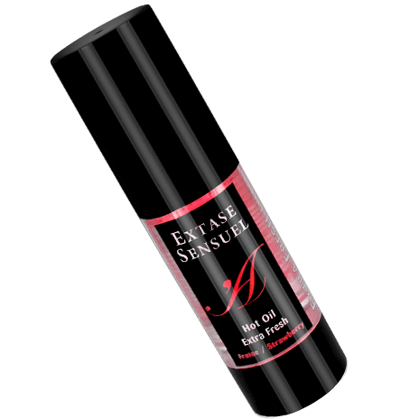 Extase Sensual Strawberry Stimulating Oil Heat Trip 35 Ml