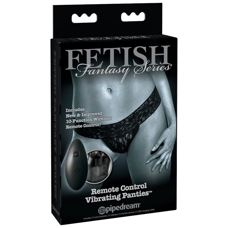Pipedreams Fetish Fantasy Limited Edition - Remote Control Vibrating Panties