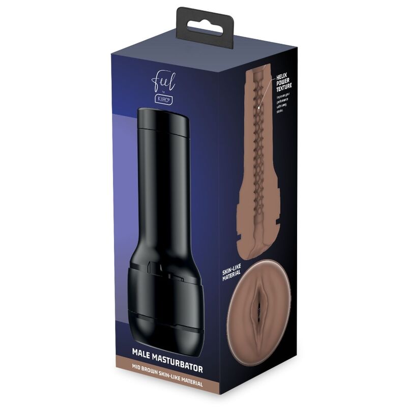 Kiiroo Feel Stroker Masturbator Stimulator - Brown