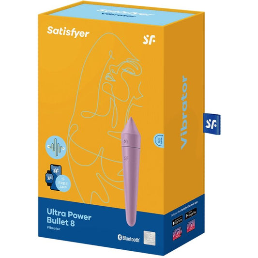 Satisfyer Connect Satisfyer - Ultra Power Bullet 8 Lilac