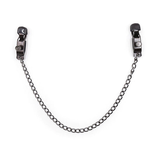 Ohmama Fetish Metal Clamps With Black Chain