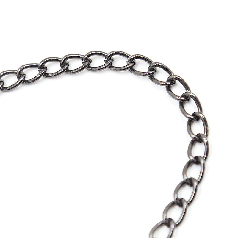 Ohmama Fetish Metal Clamps With Black Chain
