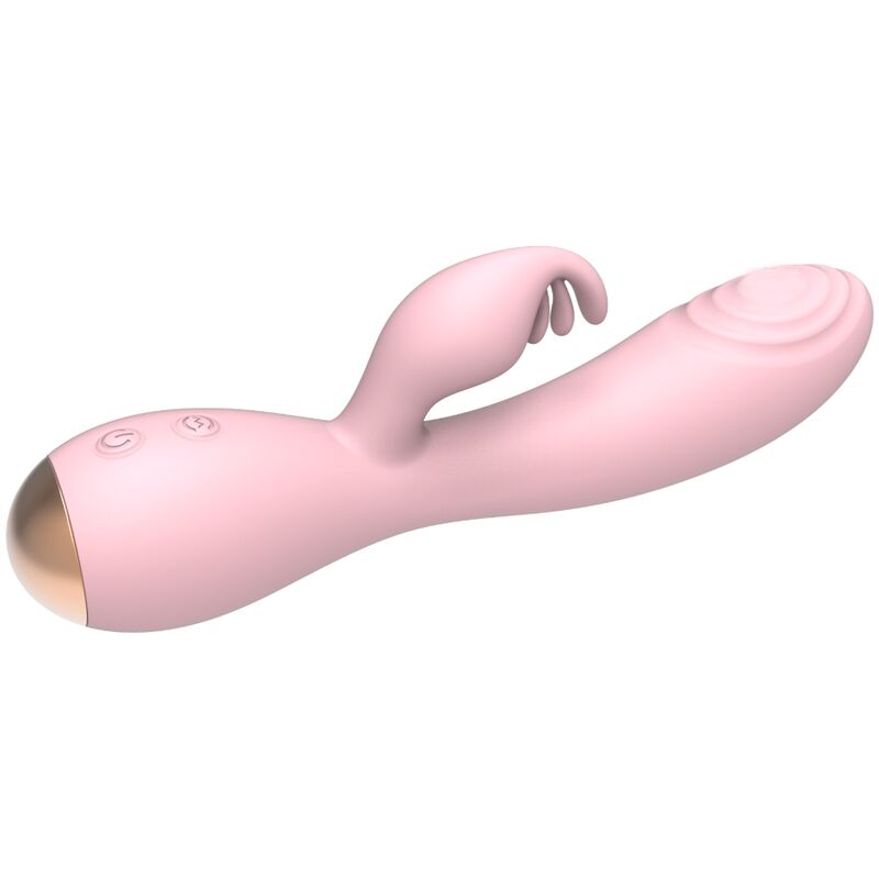 Nalone Magic Stick Vibrator With Rabbit - Light Pink
