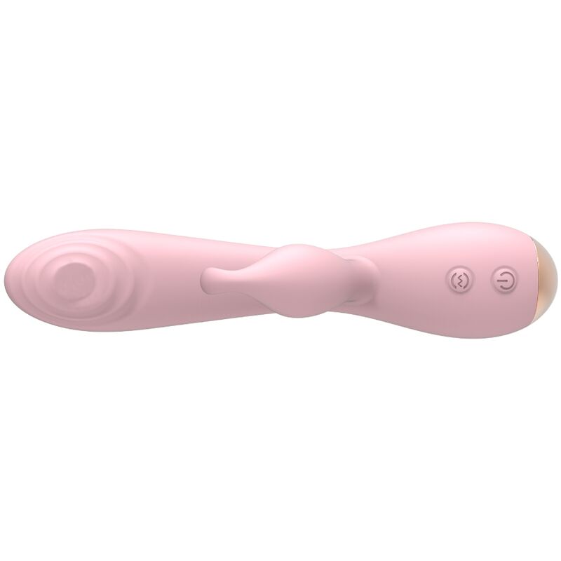 Nalone Magic Stick Vibrator With Rabbit - Light Pink