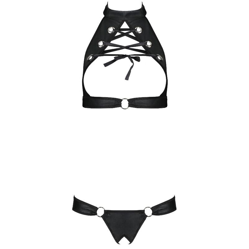 Passion Woman Sets Passion - Malwia Ecological Leather Set S/M