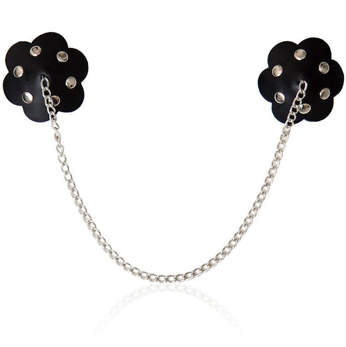 Ohmama Fetish Petal Nipple Shield With Chain